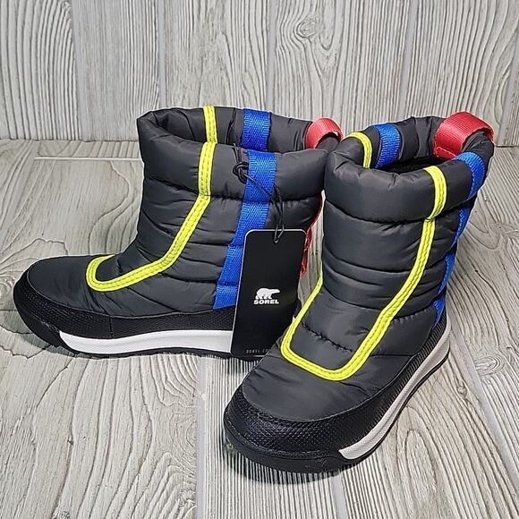 Sorel Whitney II Puffy Waterproof Snow Boots Kids Unisex Toddler Size 10 NWT - Picture 13 of 13